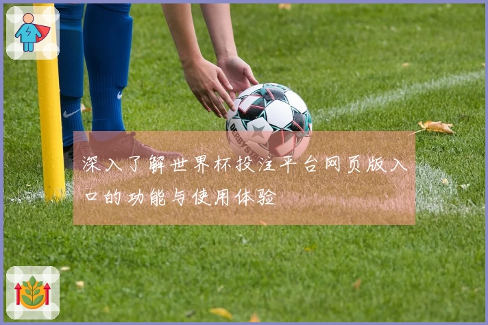 深入了解世界杯投注平台网页版入口的功能与使用体验