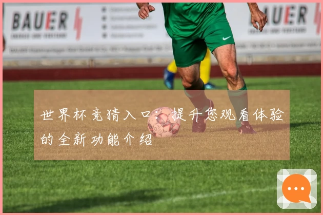世界杯竞猜入口：提升您观看体验的全新功能介绍