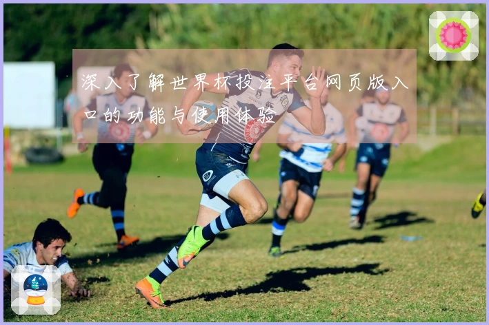 深入了解世界杯投注平台网页版入口的功能与使用体验